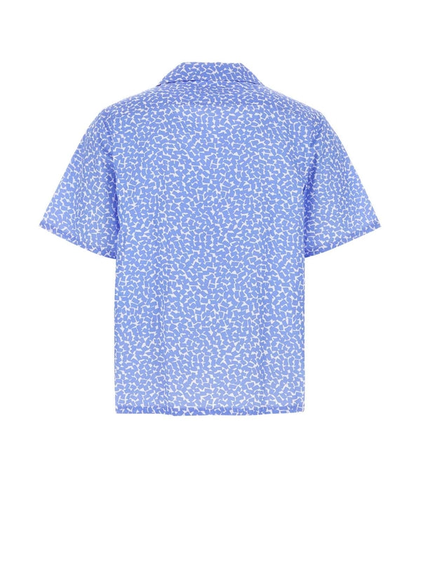 Allover Pattern Short-sleeve Shirt
