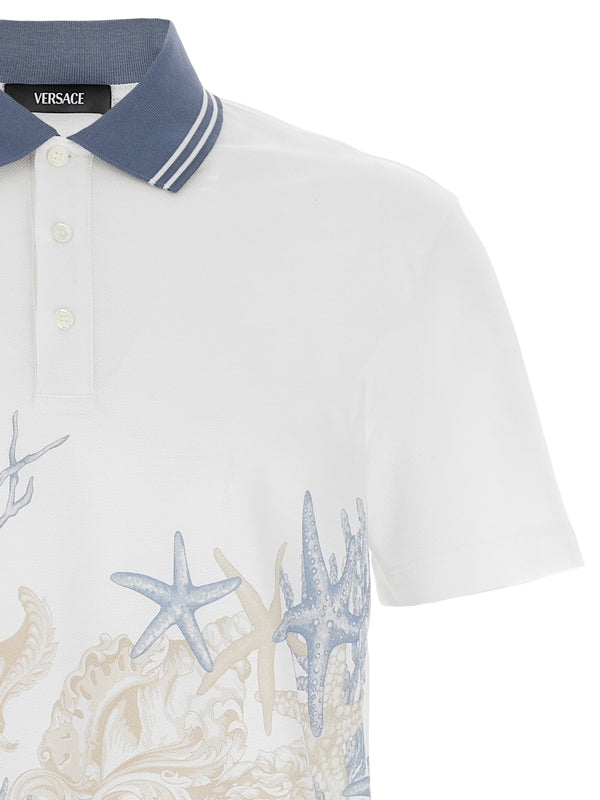 Barocco Sea
  Cotton Polo Shirt