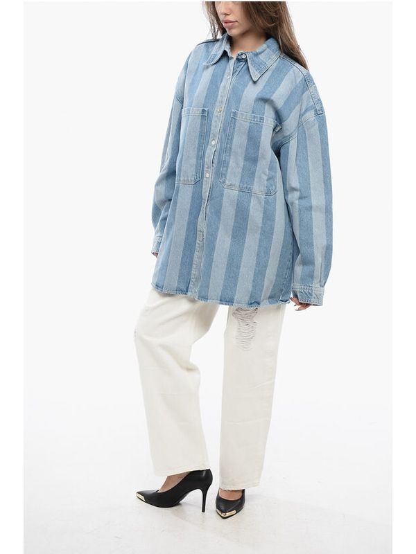 Beaux Stripe Denim Shirt