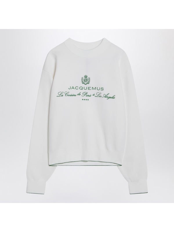 THE VENICE Logo Crewneck Sweatshirt