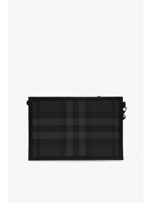 Logo
  Decoration Check Clutch Bag