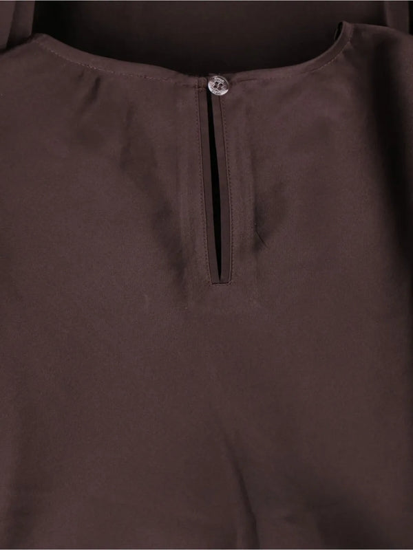 Staud Brown Long Dress