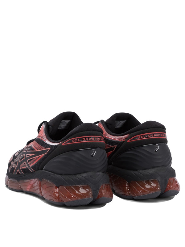 Asics Black Red Low Top Sneakers