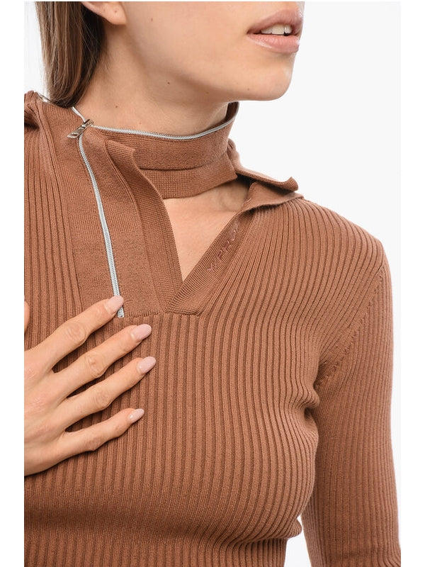 Y/Project Brown Knitted