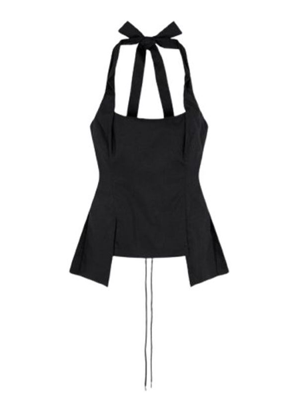 Carine Halter Neck Corset Top