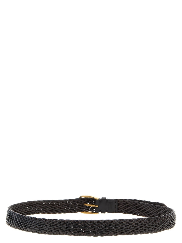 Braided Leather Belt