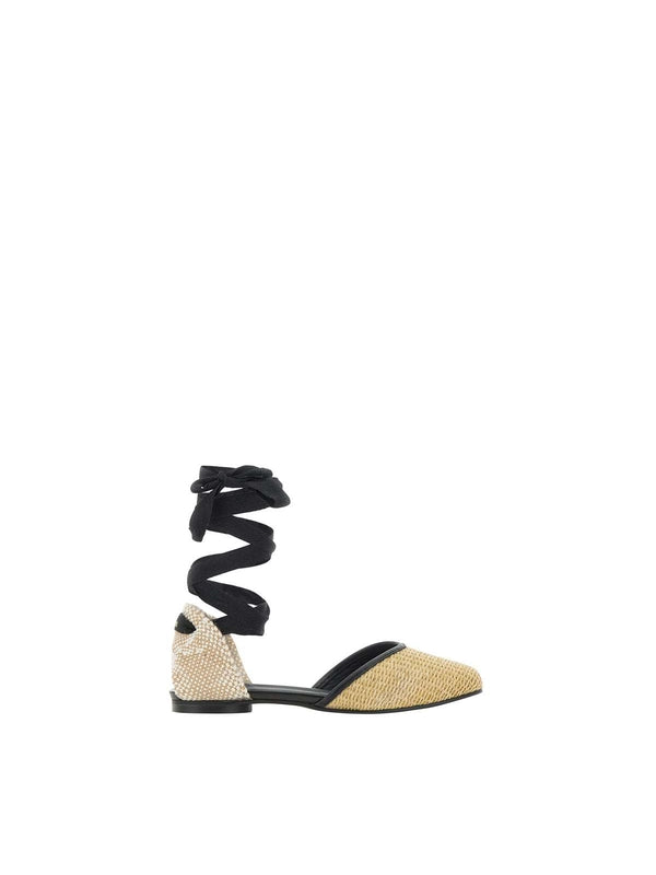 Castañer Beige Flat Shoes