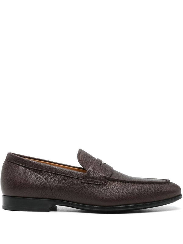 Brown Leather Loafers