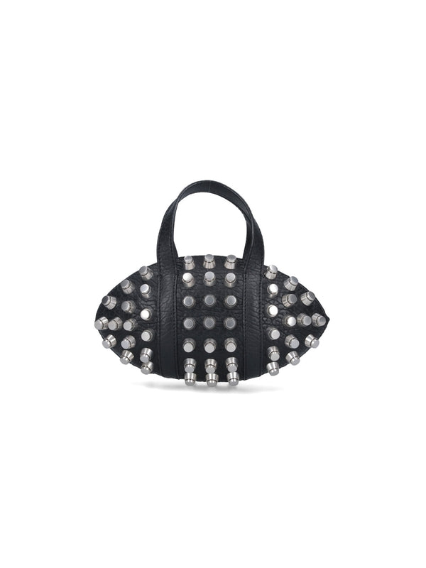 alexanderwang - Kong Studded Leather Tote Bag - Jente