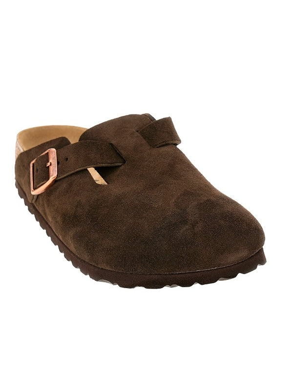 Boston Suede Slides