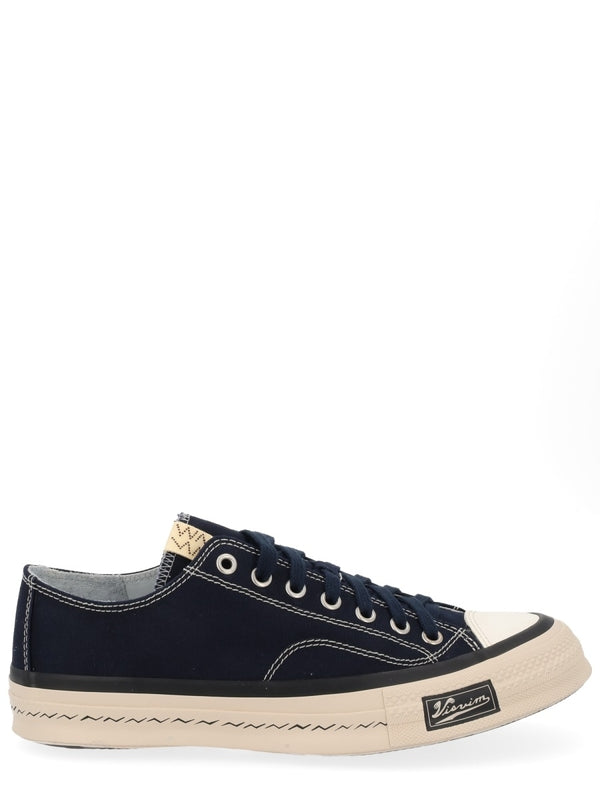 Visvim Navy Low Top Sneakers