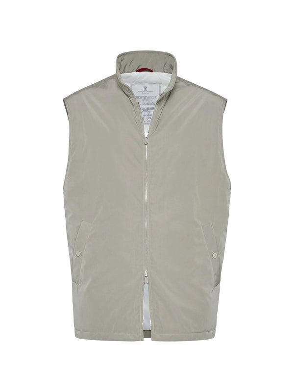 Brunello Cucinelli Grey Vests