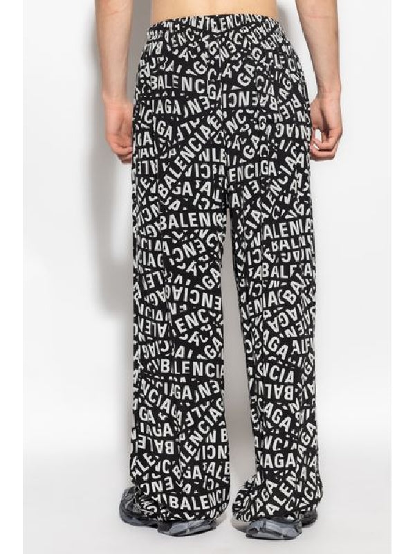 Logo Printing Pajama Pants