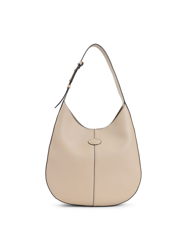 Di Logo Calfskin Small Shoulder Bag