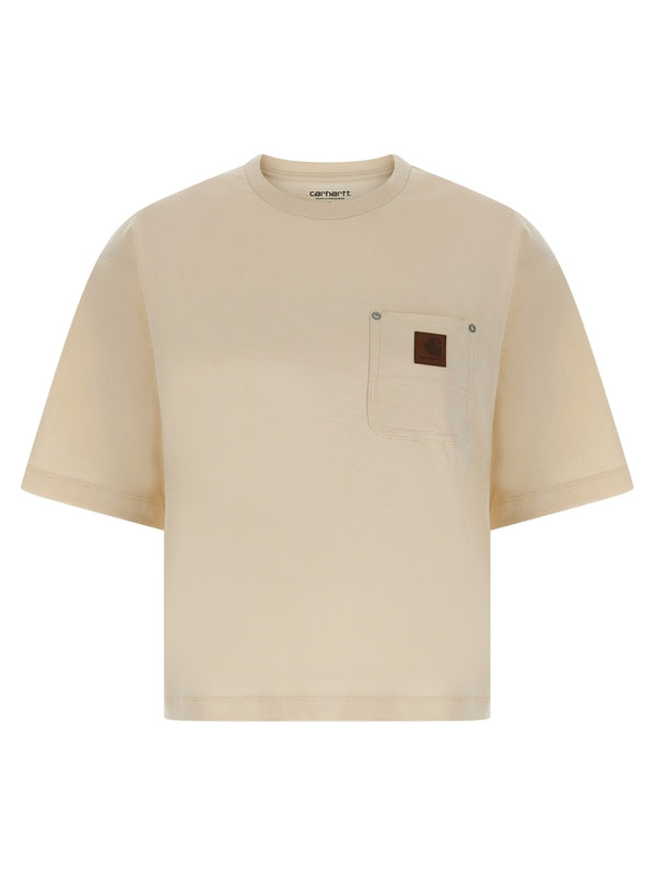 Carhartt Beige Short Sleeve T-Shirt