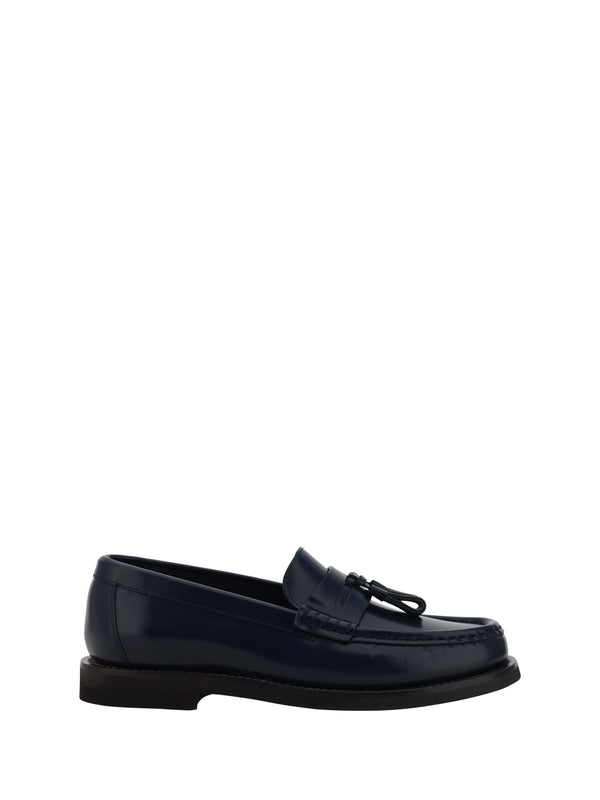 Tassel Leather Penny Loafers