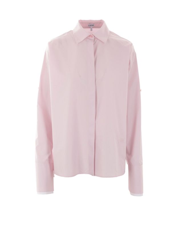 Turn-Up Cotton
  Long Sleeve Shirt