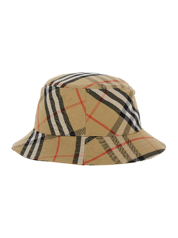 Ekd Logo Check Bucket Hat