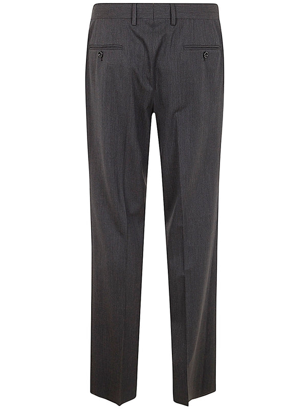 Wool Blend Tailored Pants