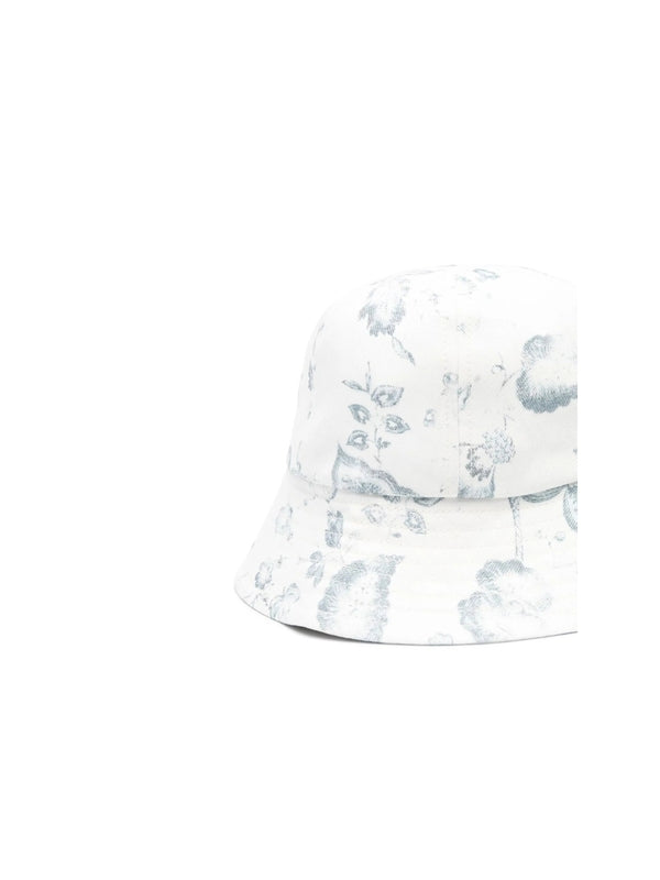 Erdem White Bucket Hats