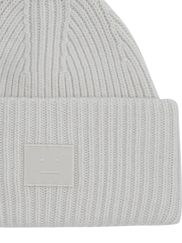Acne Studios White Beanies