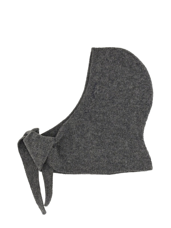 Ganni Grey Balaclava