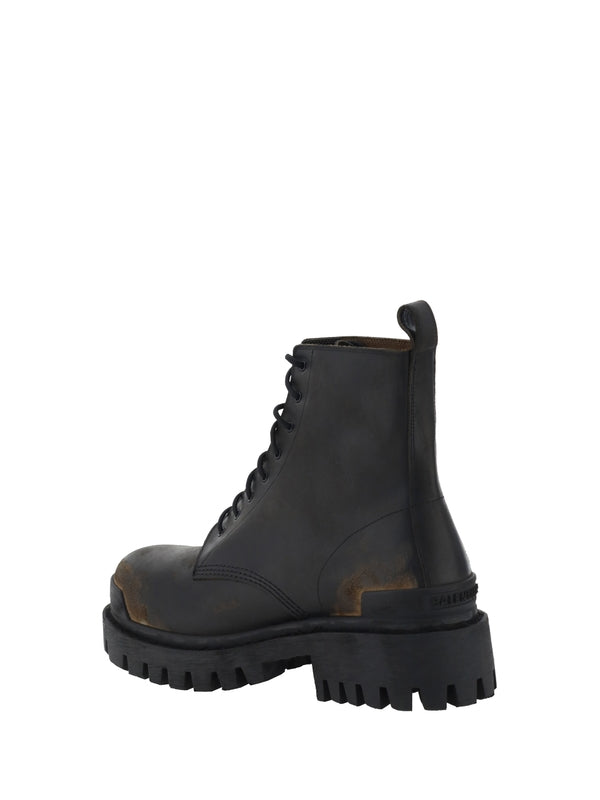 Strike Lace-up Boots