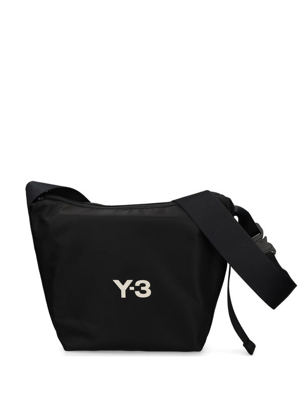 Y-3 Black Cross Bag