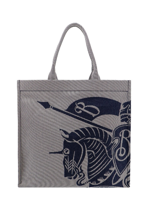 EKD Jacquard Logo Canvas Tote Bag