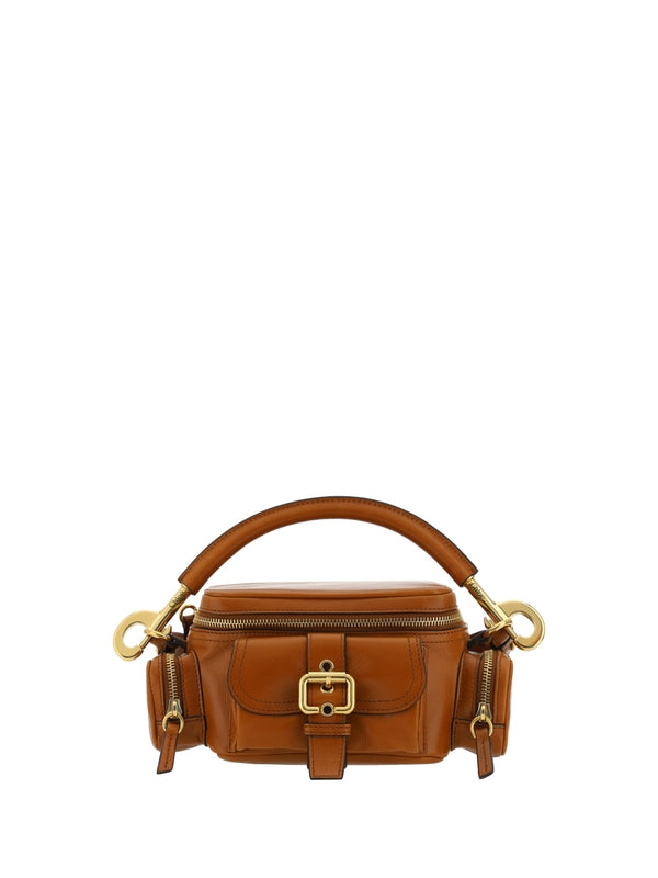 Chloe - Camera Buckle Leather
  Small Shoulder Bag - Jente
