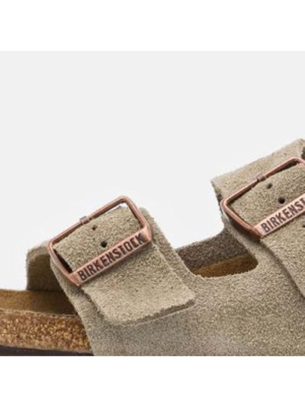 Arizona Strap Suede Sandals