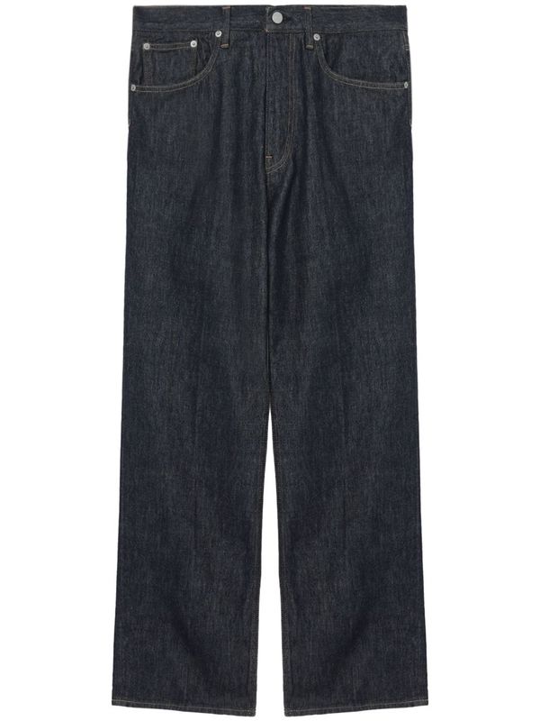 Twist Cotton Denim Pants