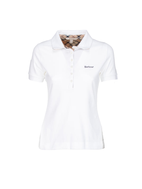 Barbour White Polo Shirts