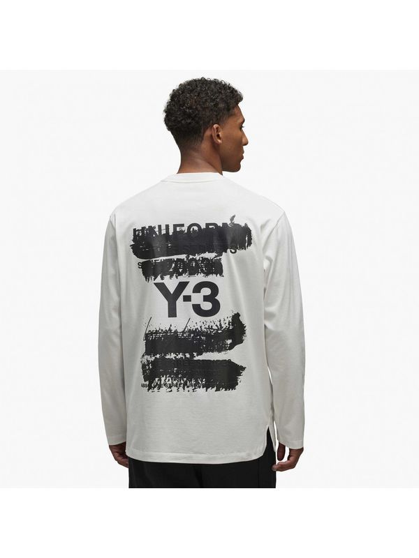 Back Logo Printing Cotton Long
  Sleeve Top