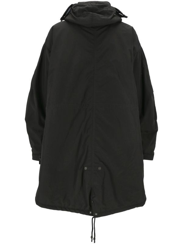 Drawstring Hoodie Parka