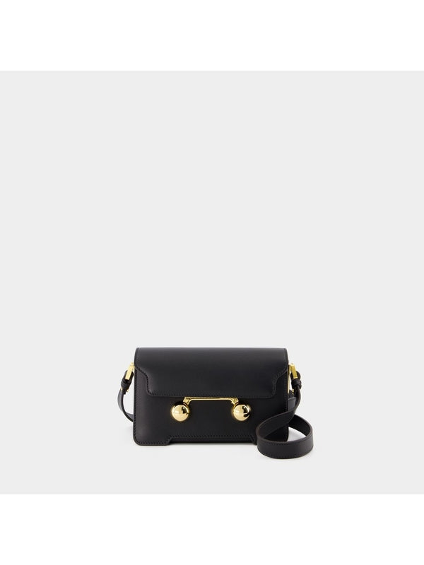 Trunkaroo Leather Mini Shoulder Bag