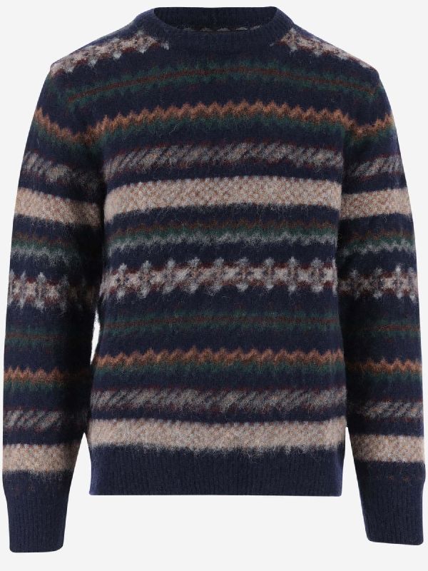 A Woolen Wonder Graphic Pattern Wool Knit