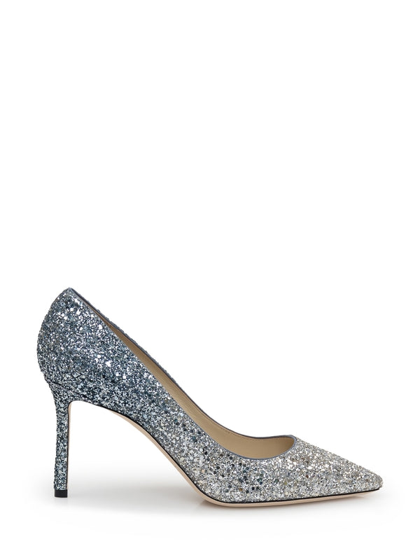 Romy Glitter Pump Heels