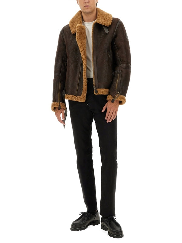 Belstaff Brown Fur & Shearling