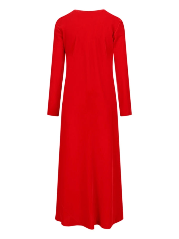Aspesi Red Midi Dress