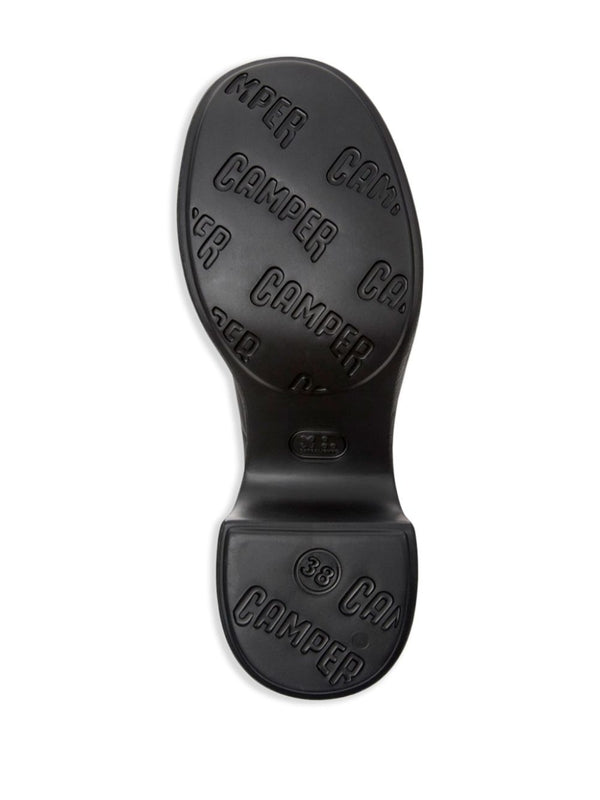 Camper Black Pumps Heel