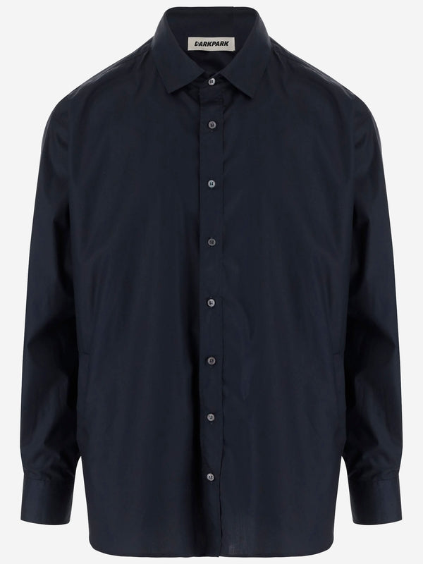 Navy Cotton Shirt