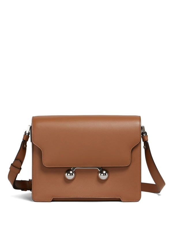 Truncaru Leather Medium Shoulder Bag