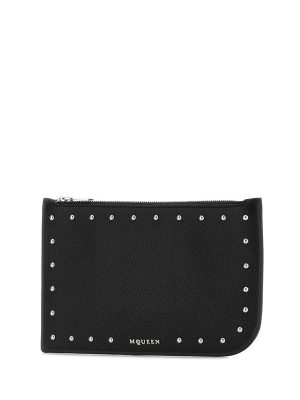 Alexander Mcqueen Black Card Holders