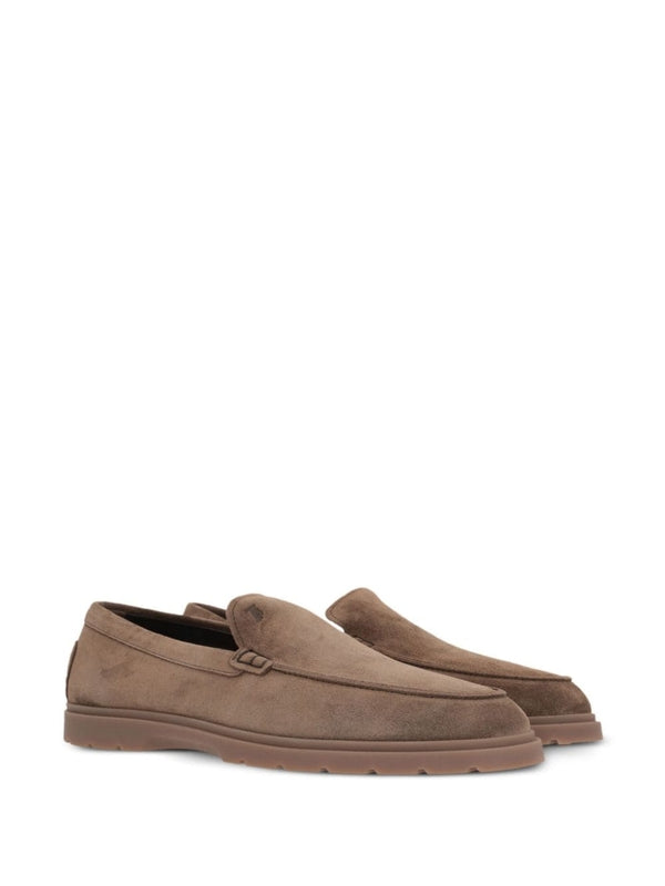 Brown Suede Driving Shoes