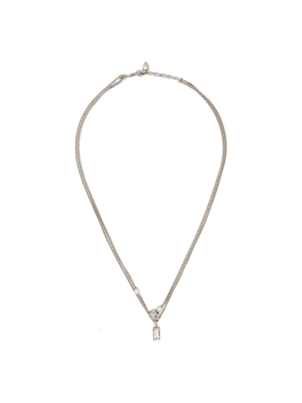 Alexander Mcqueen Silver Necklaces