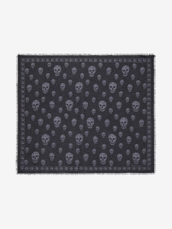 Alexander Mcqueen Black Other Fabric Mufflers