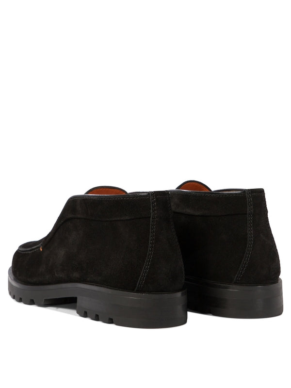 Rock Suede Ankle Boots