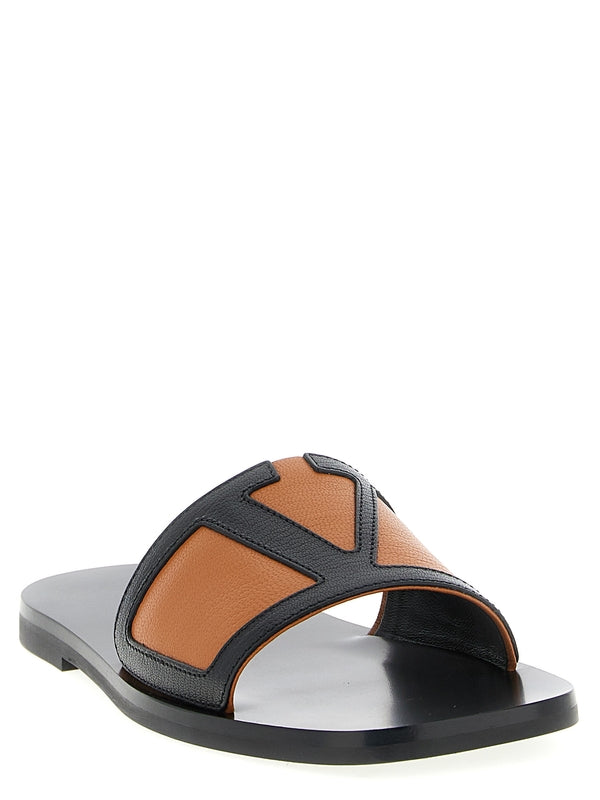 Valentino Brown Slides