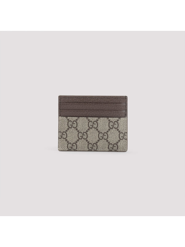 GG Logo Leather Card Holder